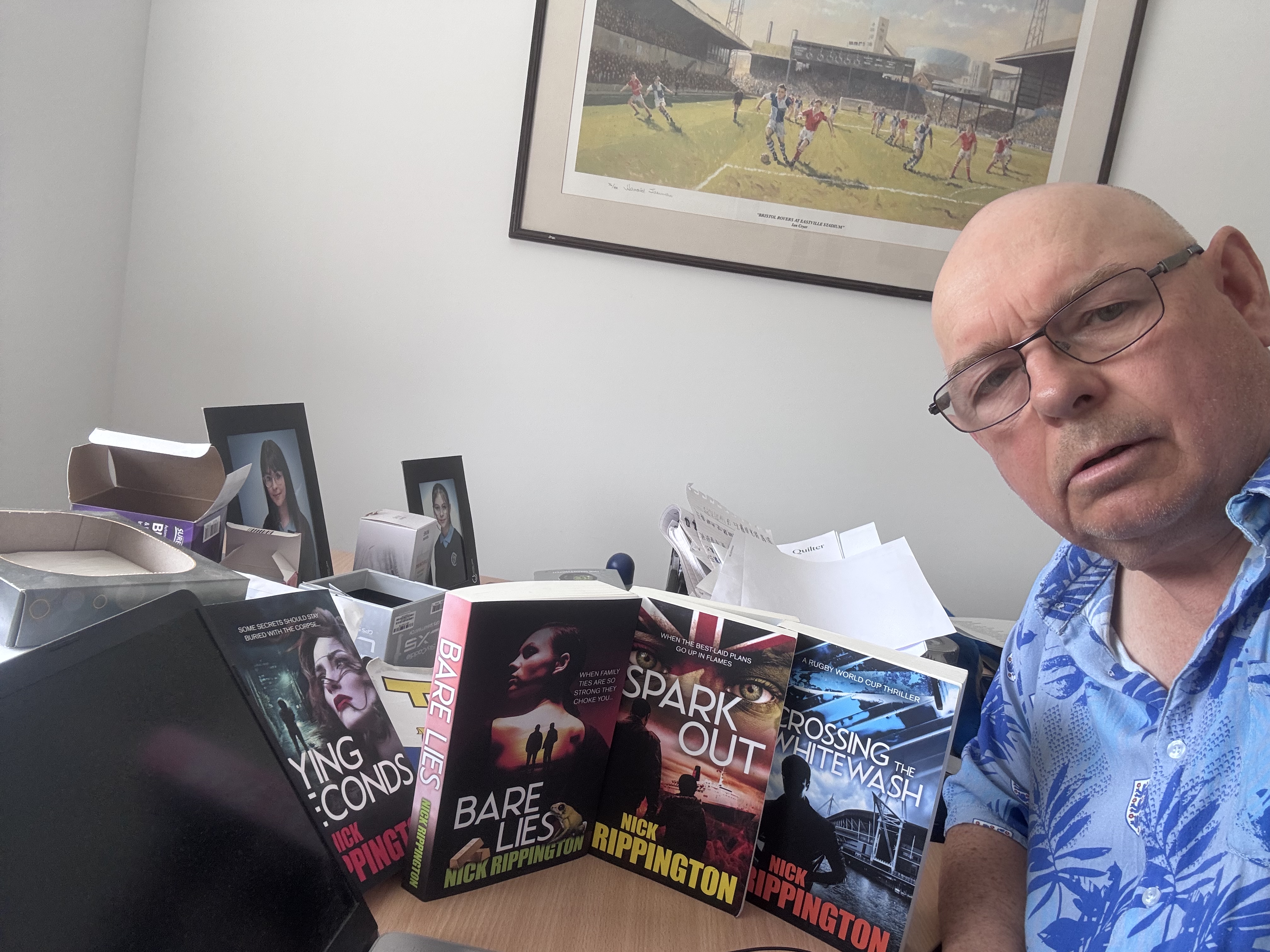 Nick Rippington crime fiction author and creator of the Boxer Boys series at theripperfile.com