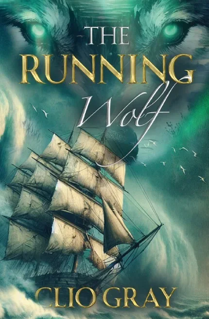 The Running Wolf by Clio Gray, published April 2026, set in Greenland