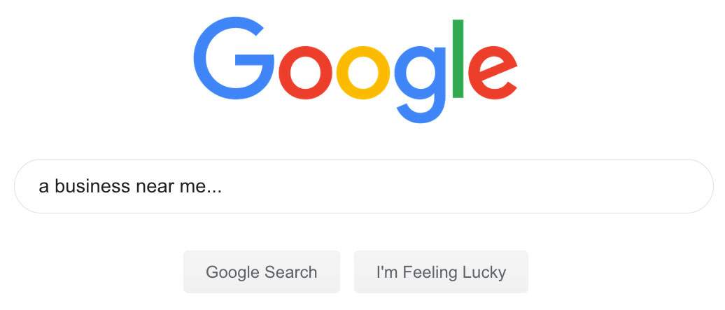 Local SEO Google Search - Business Near Me