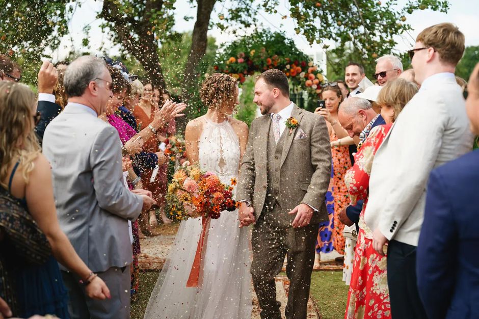 Ezra's Confetti handmade eco-friendly wedding confetti Wix SEO case study